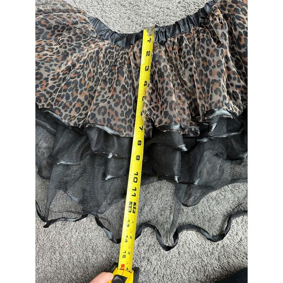 Leopard Print Costume Skirt with Mask - Picture 9 of 10